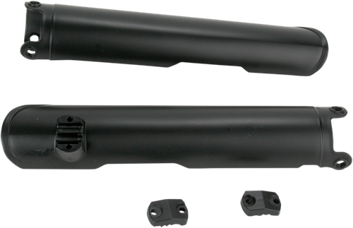 ACERBIS - 2113740001 - Lower Fork Covers for Inverted Forks - Black