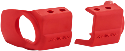 ACERBIS - 2726610004 - Replacement Fork Shoe Covers - Red