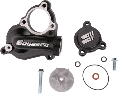 BOYESEN - WPK-17B - Impeller/Waterpump Cover - Black - Kawasaki/Suzuki