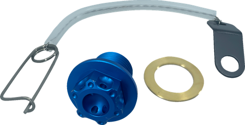 PSR - 00-01948-25 - Magnetic Drain Plug - M14 x 1.25 - Blue - Suzuki