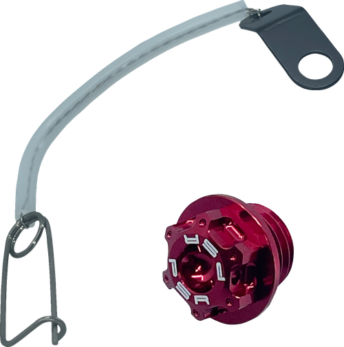 PSR - 00-01311-24 - Oil Cap Kit - Red - M20 x 2.5