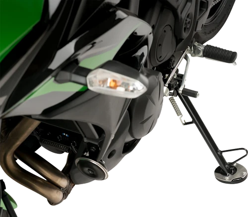 PUIG HI-TECH PARTS - 20196N - Kickstand Pad Extension - Kawasaki - Ninja/Versys