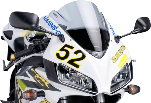PUIG HI-TECH PARTS - 1665H - Race Windscreen - 14-1/2” - Smoke - CBR1000RR