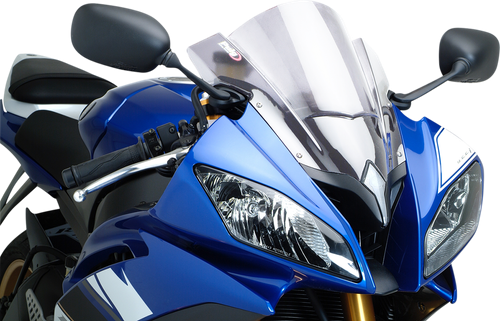 PUIG HI-TECH PARTS - 4635W - Race Windscreen - 13-3/4” - Clear - YZF-R6