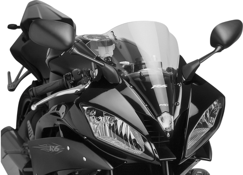 PUIG HI-TECH PARTS - 4059W - Race Windscreen - 12-1/2” - Clear - YZF-R6