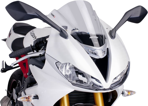 PUIG HI-TECH PARTS - 6498W - Race Windscreen - 15-3/8” - Clear - Triumph