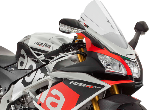 PUIG HI-TECH PARTS - 7614W - Race Windscreen - 15-1/2” - Clear - RSV4