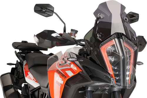 PUIG HI-TECH PARTS - 9716F - Race Windscreen - 11-1/2” - Dark Smoke - KTM