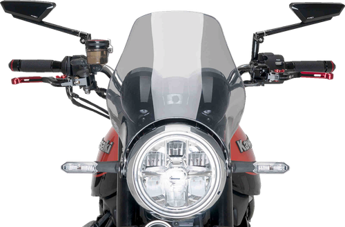 PUIG HI-TECH PARTS - 21347H - Naked Windshield - Smoke - Z900RS/SE