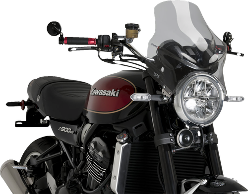 PUIG HI-TECH PARTS - 21352H - Top Windshield - Smoke - Z900RS