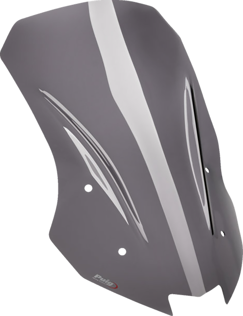 PUIG HI-TECH PARTS - 21393F - Touring Windscreen - 18-5/8” - Dark Smoke - KLR 650