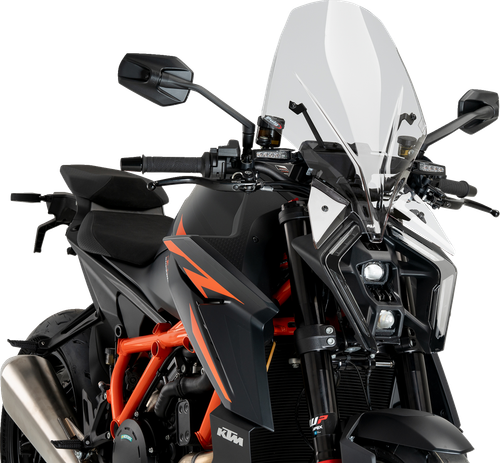 PUIG HI-TECH PARTS - 21907W - New Generation Windscreen - Clear - 1390 Super Duke