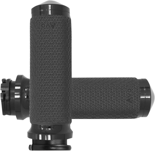 AVON GRIPS - MF-63A-ANO - Vibration Dampening Memory Foam Grips - Medium - Black