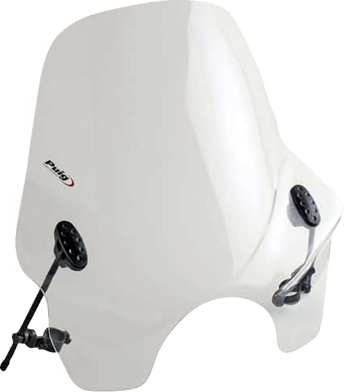PUIG HI-TECH PARTS - 0856W - Touring Windscreen - 20-7/8” - Clear