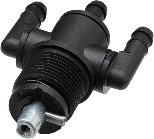 QUAD LOGIC - 100-2036-PU - Fuel Valve - Straight - 3 Port - Polaris