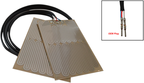 RACE SHOP INC. - GH-17 - High Power Grip Heater Element Kit with OEM Connector - Standard - 2-Wire Terminal - Ski Doo
