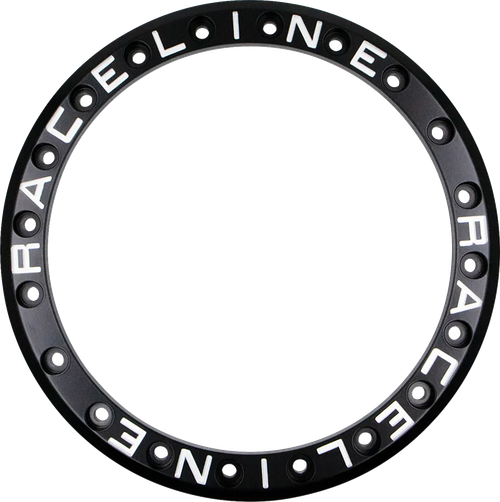 RACELINE WHEELS - RBL-15B-RTD-RING-20 - Beadlock Ring - Replacement - 15” - Black - Universal