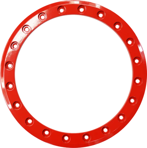 RACELINE WHEELS - RBL-14R-A91-RING-20 - Beadlock Ring - Replacement/Wheel - Ryno - 14” - Red