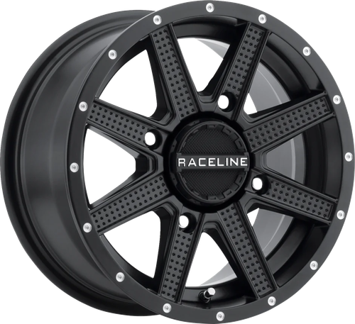 RACELINE WHEELS - A92B-47011-47 - Wheel - Hostage - Rear - Black - 14x7 - 4/110 - 2+5 (-47 mm)