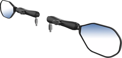 RAM MOUNTS - RAM-B-349-RTA-C-465R - Tough-Mirror - Side View - Oval - Black - Left/Right - Long Arm