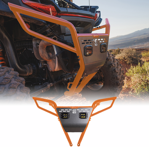 RAVEK - 64-308ORL - Rear Bumper - Plug & Play Reverse LED Lighting - Polaris - RZR