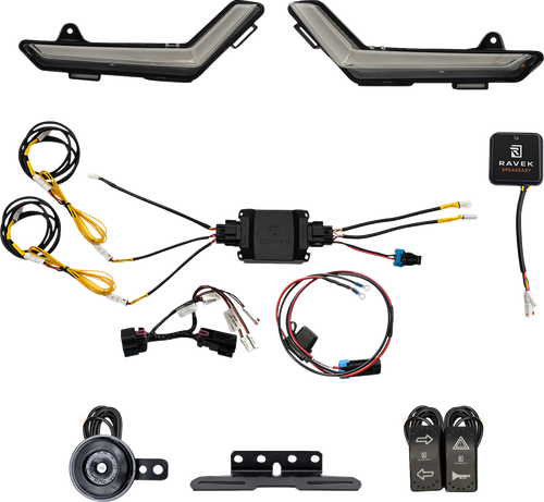RAVEK - 65-1000SR - Turn Signal Kit - Gen3 Speakeasy - Defender - Rockers