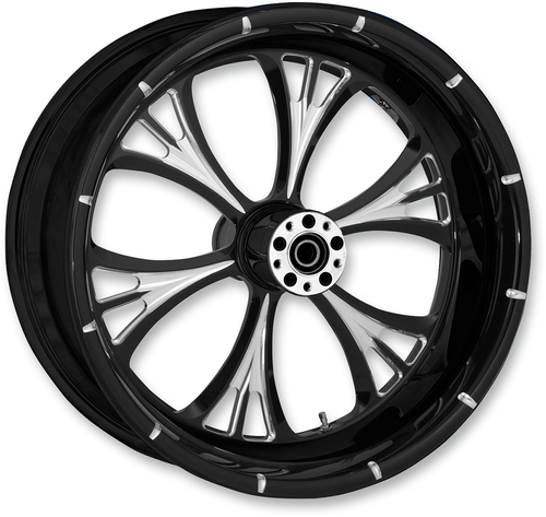 RC COMPONENTS - 18550-9210-102E - Wheel - Majestic Eclipse - Rear - Single Disc/without ABS - Black Eclipse - 18x5.5 - '09-'23 FLH