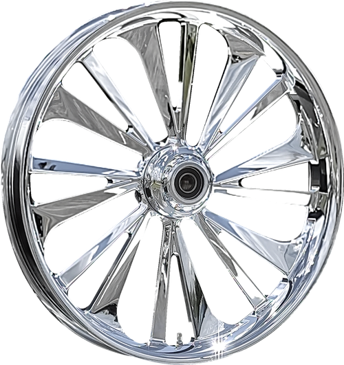 RC COMPONENTS - 213HD032NON138C - Wheel - Dillinger - Front - Single Disc/without ABS - Chrome - 21x3.5 - FLH