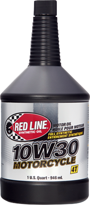 RED LINE SYNTHETIC OIL - 42304 - Synthetic Motor Oil - 10W30 - 1 US quart