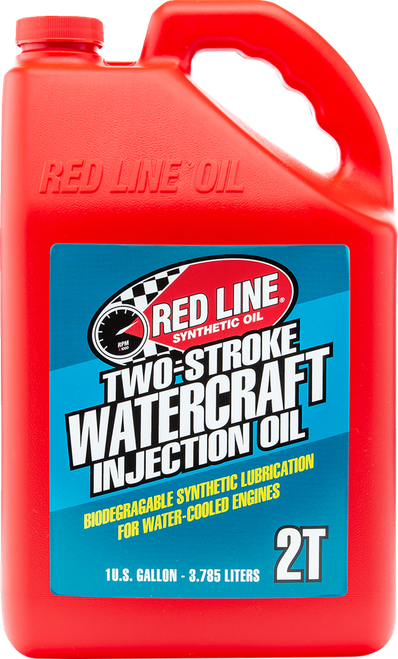 RED LINE SYNTHETIC OIL - 40705 - Two-Stroke Watercraft Injection Oil - 1 US gallon