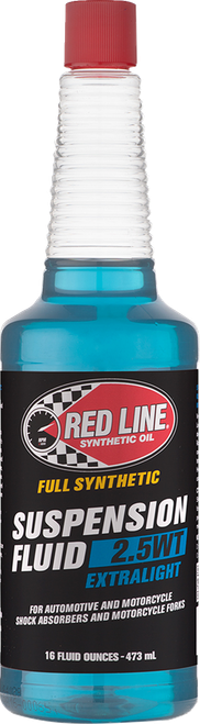 RED LINE SYNTHETIC OIL - 91112 - Extralight Suspension Fluid - 2.5wt - 16 US fl oz.
