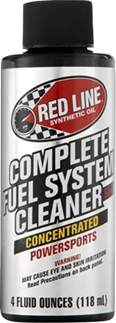 RED LINE SYNTHETIC OIL - 60102 - Complete Fuel System Cleaner - 4 US fl oz.
