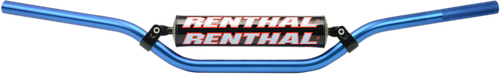 RENTHAL - 966-05-BU-01-185 - 7/8” Off-Road Handlebar - 966 - Reed/Windham - Blue