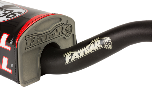 RENTHAL - 930-01-BK - R-Works Fatbar36 Handlebar - RC/Honda CRF - Black