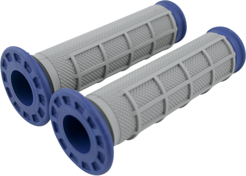 RENTHAL - G170 - Dual-Compound ATV Grips - Half Waffle - Blue