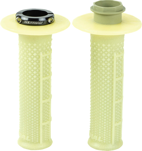 RENTHAL - G240 - MX R-Works Lock-On Grips - Aramid - Taper Half Waffle