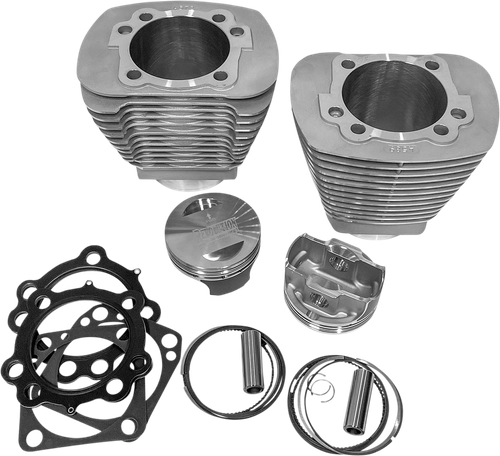 REVOLUTION PERFORMANCE, LLC - RP201-215W - Cylinder Kit - Monster Big Bore -109” - Natural - Evolution Big Twin '84-'99