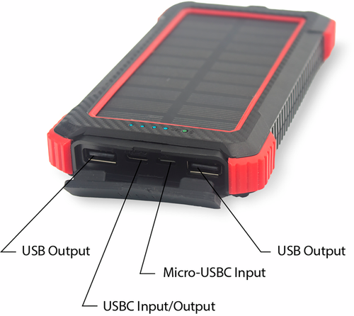 RIDEPOWER - RPPBWIRELESS10K - Wireless Power Bank - 10,000mAh 15W