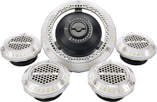 RISK RACING - 00194 - Ceiling Light - Motion - 7500 Lumens - Multi-Point Illumination