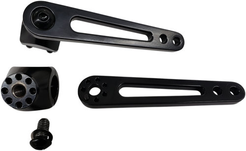 RIVCO PRODUCTS - HD005BK - Adjustable Highway Peg Mounts - 1-1/4” - Black