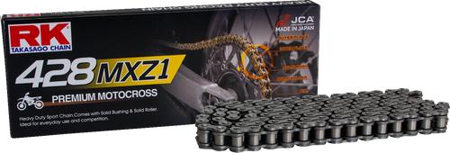 RK - 428MXZ1-134 - 428 MXZ1 - Drive Chain - 134 Links - Natural