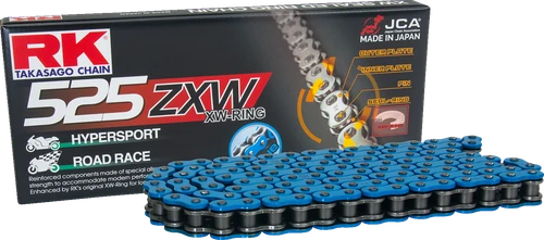 RK - BB525ZXW-170 - 525 ZXW - Drive Chain - 170 Links - Blue