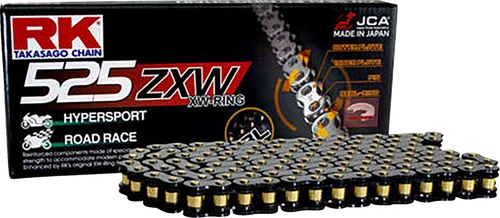 RK - BL525ZXW-120 - 525 ZXW - Drive Chain - 120 Links - Black Scale