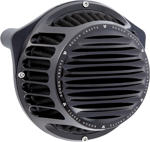 ROUGH CRAFTS - RC-600-008 - Round Air Cleaner - Black