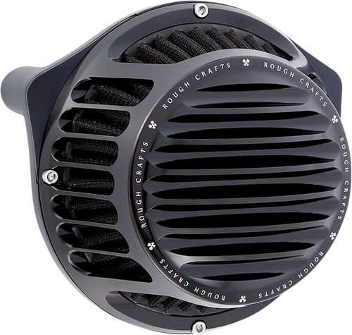 ROUGH CRAFTS - RC-600-011 - Round Air Cleaner - Black