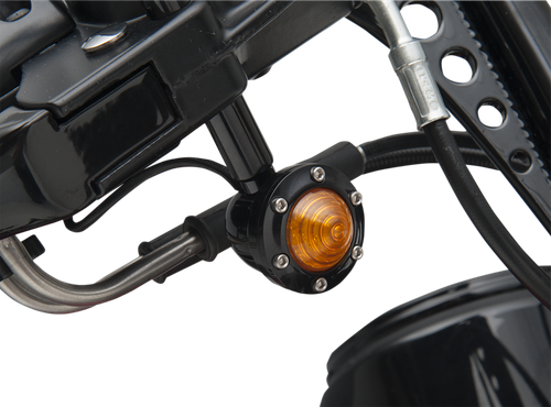RSD - 0207-2018-B - Front Tracker Turn Signal - Amber Lenses