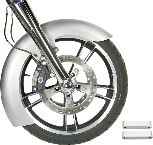 RWD V-TWIN - RWD-50133 - Custom Dresser Front Fender for 21” Wheel - Steel - LS-2 Style - 5.5” W x 43” L