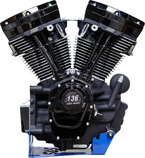 S&S CYCLE - 310-1295 - MK136 Engine - 550G Camshaft - Oil Cooled - M8 Softail
