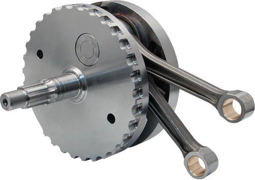 S&S CYCLE - 320-0361 - Flywheel Assembly - 4-3/8” - w/o Sprocket Bearing Race - Twin Cam ”A” '99-'06