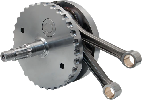 S&S CYCLE - 320-0464 - Flywheel Assembly - 4-5/8” - w/o Sprocket Bearing Race - Twin Cam w/124” S&S Motor '07-'17